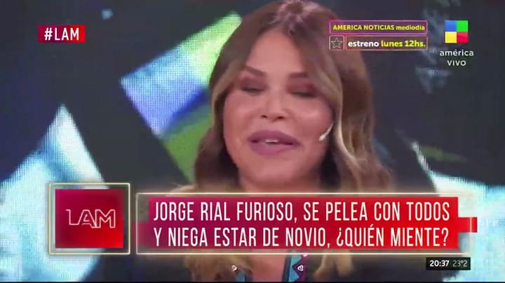 Nazarena Vélez habló sobre su relación con Jorge Rial