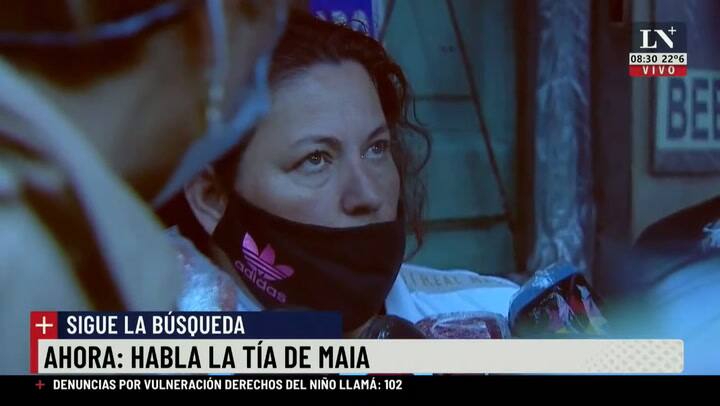 Habla la tía de Maia: '¿Cómo se puede mover tan tranquilo?'