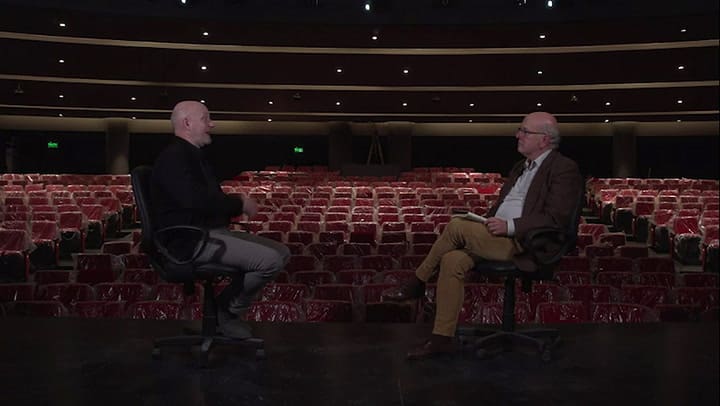 Juan José Campanella, en Hablemos de otra cosa