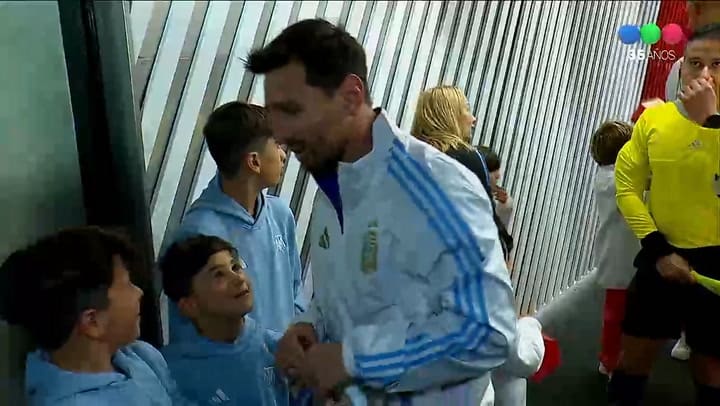 Así fue el ingreso de los jugadores al Estadio Monumental