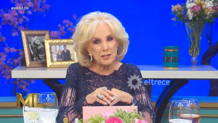 Mirtha recordó la invitación de Jorge y Elba su hogar