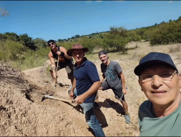El Museo Paleontológico de San Pedro halló el resto fósil de un tigre dientes de sable