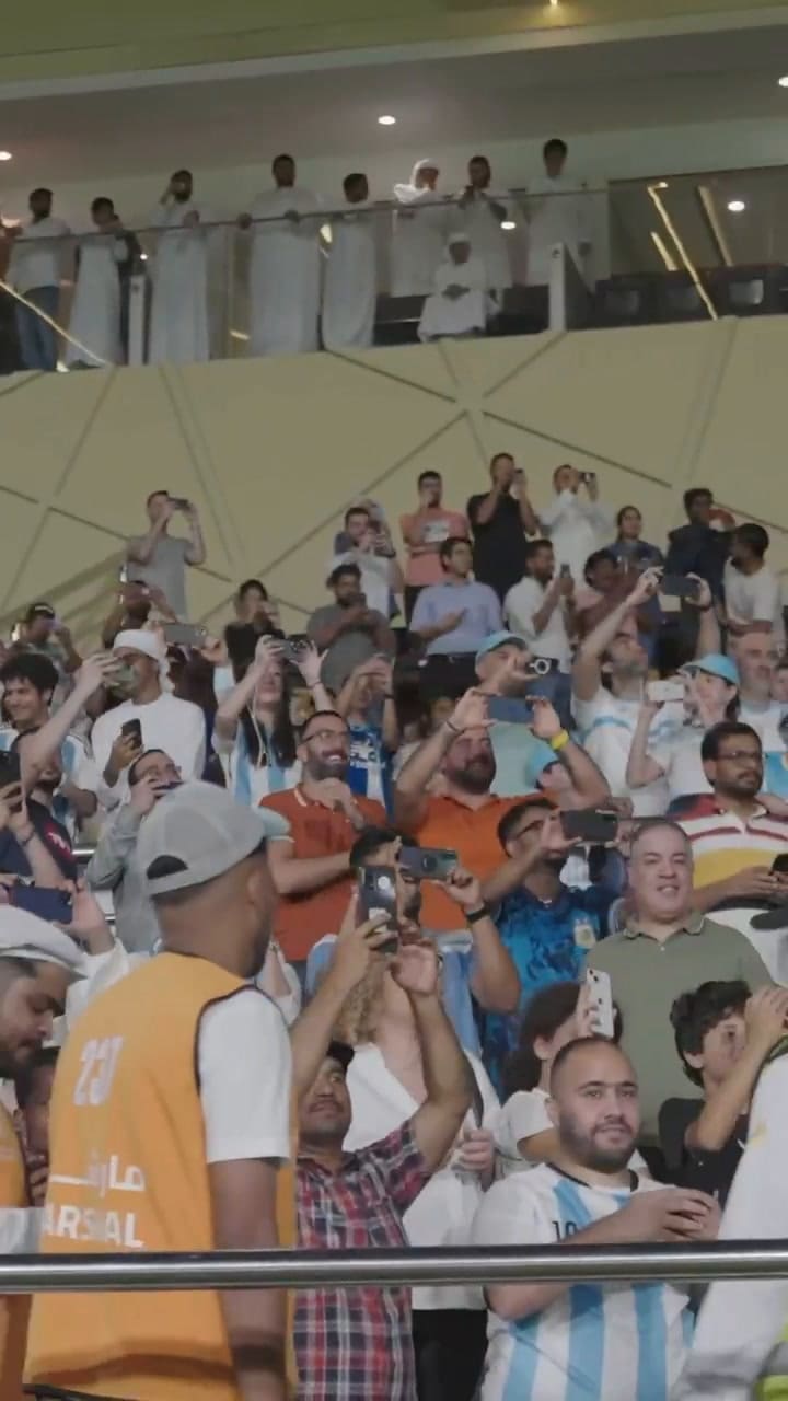 La selección entrenó a Abu Dhabi