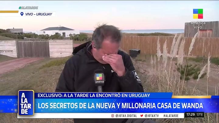 Un periodista de América TV se descompenso en vivo