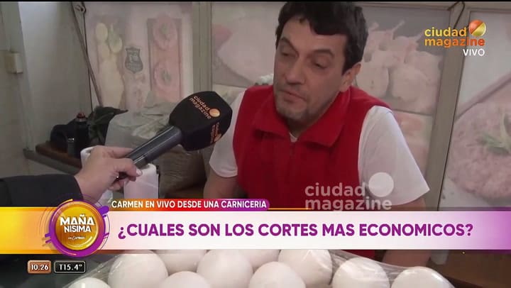 Carmen Barbieri mostró los precios de la carne y Estefi Berardi se llevó una sorpresa