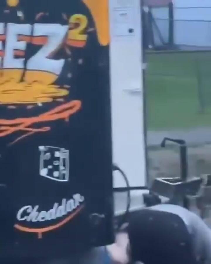 La calle en la que se desarrollaba el festival en Vancouver.mp4