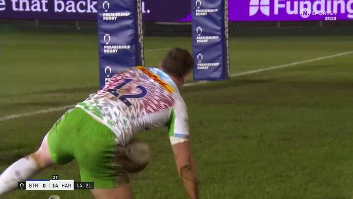 La gran jugada de Rodrigo Isgró en Harlequins