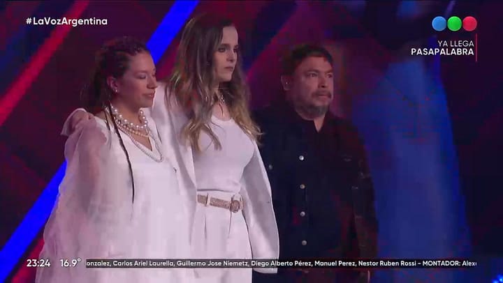 Soledad Pastorutti sufrio la decision de elegir a uno de los participantes que se queda en La Voz