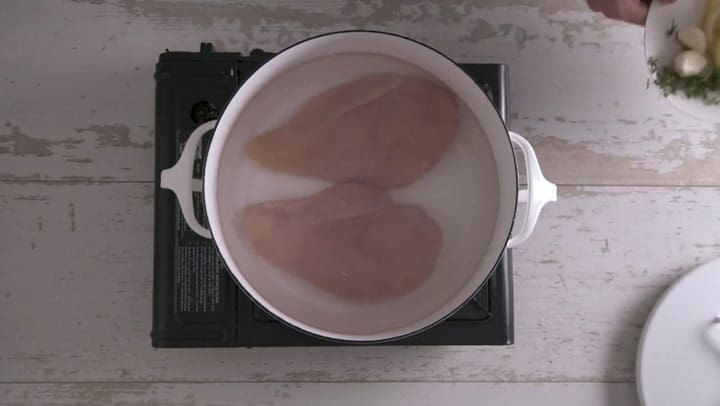 Plato principal: pechugas de pollo Tonatto