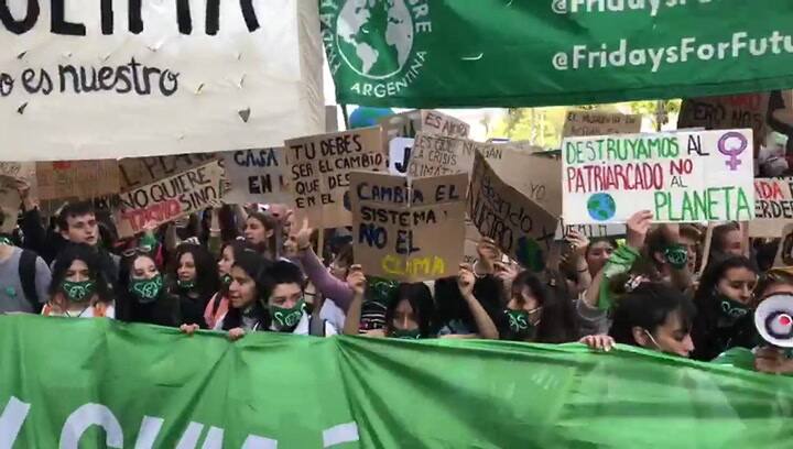 Los colectivos se mueven hacia el Congreso