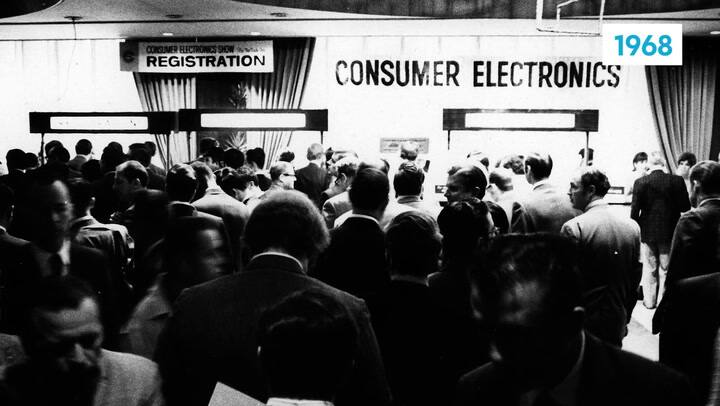 Las tecnologías más innovadoras y exitosas en los 50 años de historia de la feria de electrónica CES