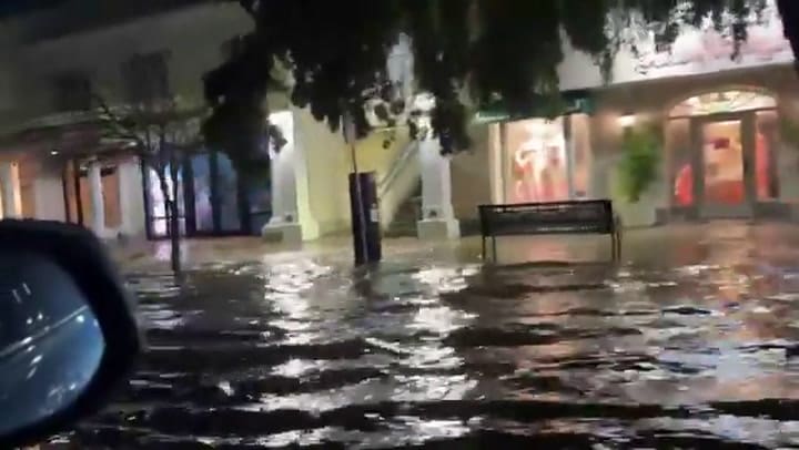 Inundaciones por lluvias excesivas en el sur de Florida