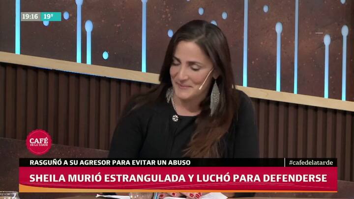 Sheila murió estrangulada y luchó para defenderse