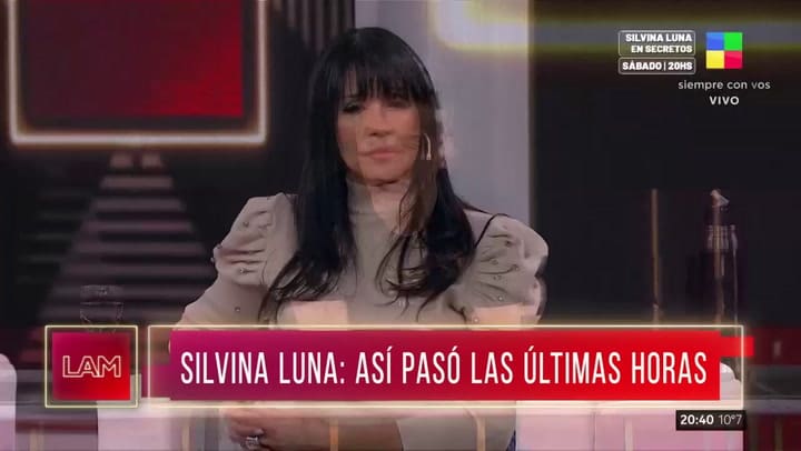 La salud de Silvina Luna: comparten el primer parte médico desde su internación