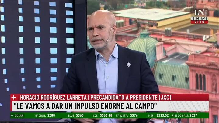 Horacio Rodríguez Larreta: 'No voy a pedirle otro préstamo al Fondo'