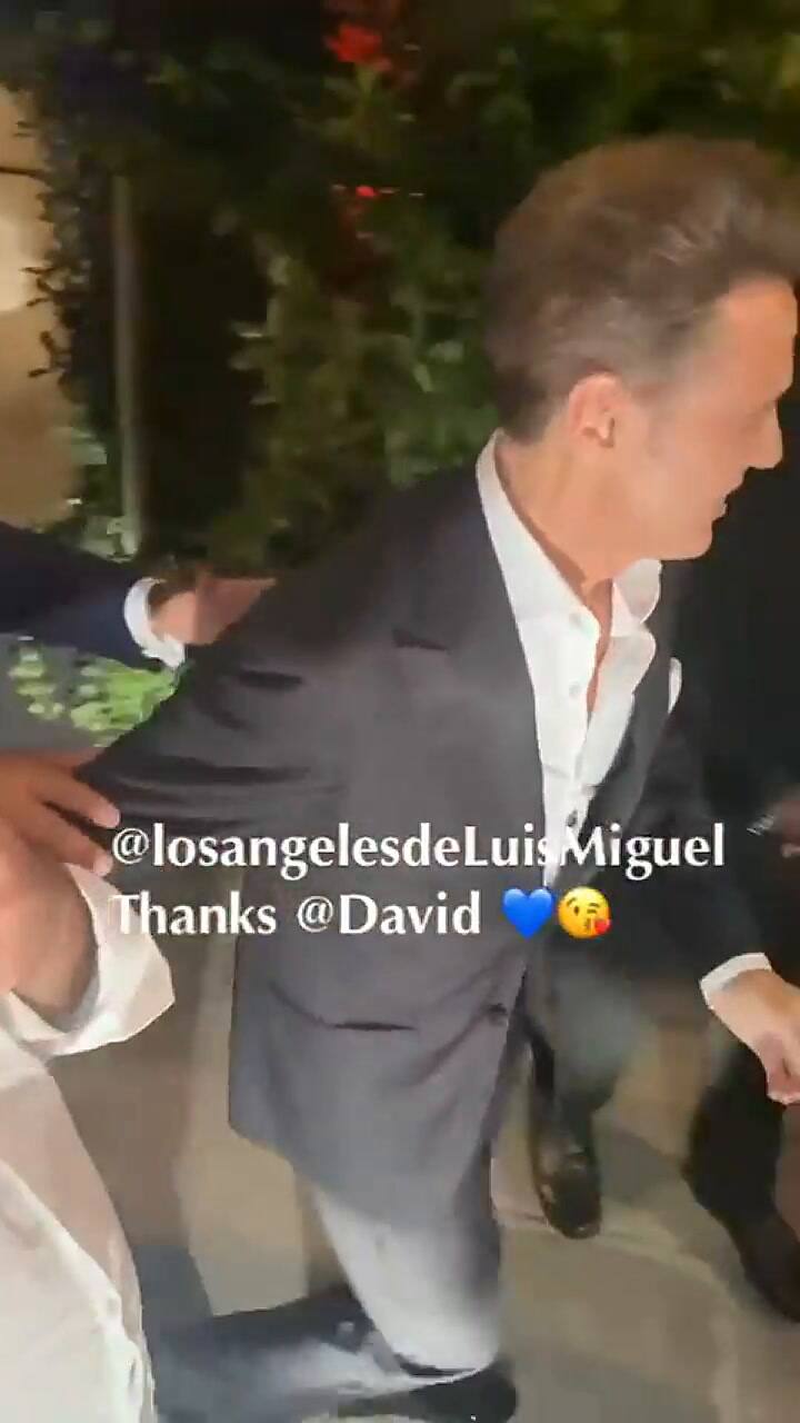 Así fue el encuentro entre Luis Miguel y sus fans en París