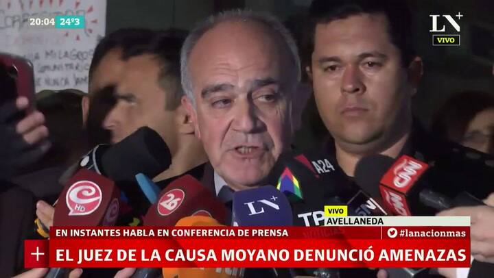 El juez de la causa Moyano denunció amenazas