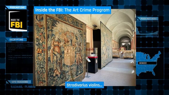 La división del FBI encargada de recuperar objetos históricos