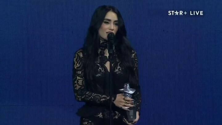 El discurso de Lali en los Premios Gardel 2024