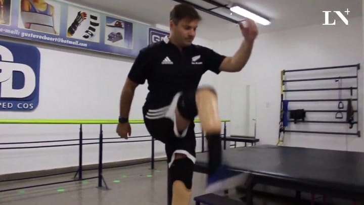 Pablo Giasenow, el atleta paralímpico que nos inspiró en 2018