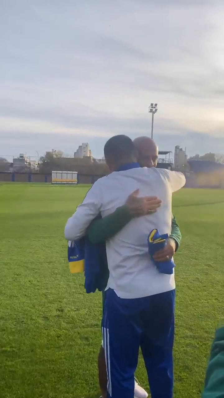 El diálogo de Juan Román Riquelme y los jugadores del Fluminense