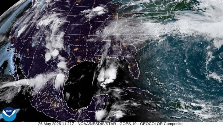 Satélita De La NOAA Hoy