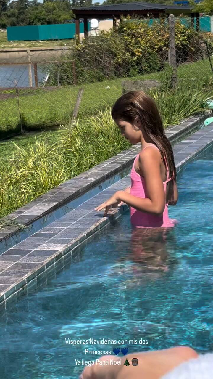 Mauro Icardi contó que pasará Navidad con sus hijas