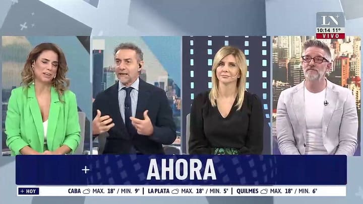 El picante comentario de Luis Novaresio sobre Horacio Rodríguez Larreta al ver el saludo con Patricia Bullrich