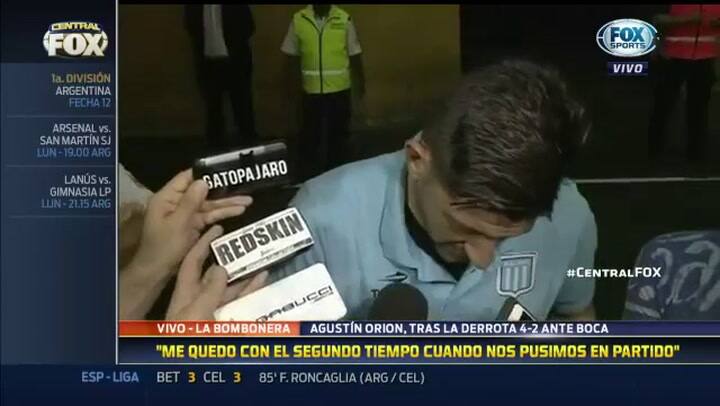 Orión, Boca es el club que me marcó deportivamente
