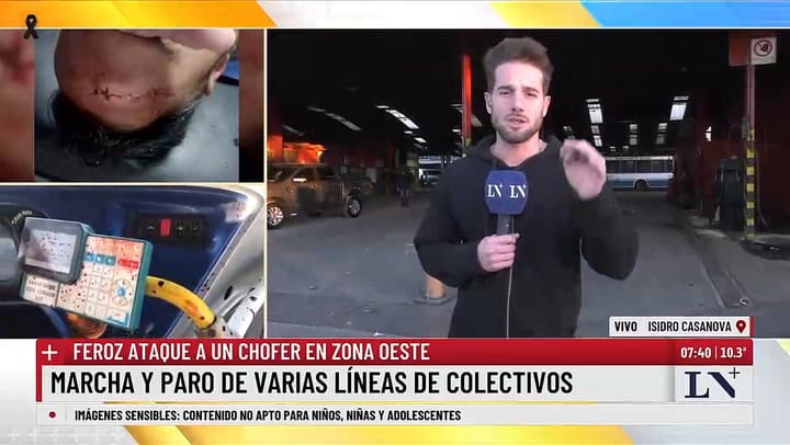 Paro de colectivos en la provincia de Buenos Aires este lunes 28 de abril