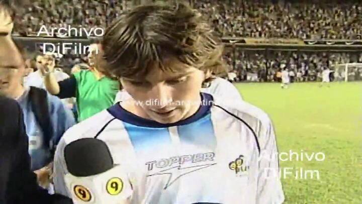 Lionel Messi en la Bombonera - 2005