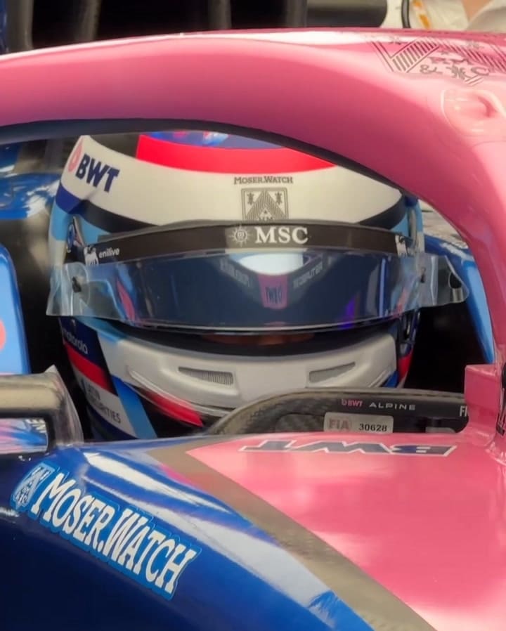 Así se preparaba el argentino Franco Colapinto en el Gran Premio de Austria