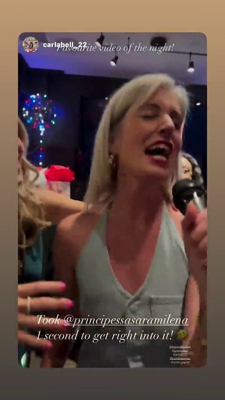 Así fue la fiesta de cumpleaños de Luisana Lopilato