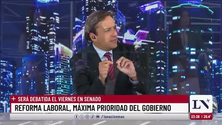 Este viernes el Senado trata la reforma laboral