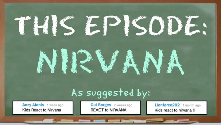 A 23 años de la muerte de Kurt Cobain: así reaccionan los niños al escuchar Nirvana por primera vez