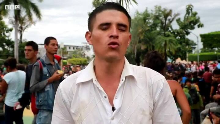 Caravana de migrantes: ¿de qué huyen los hondureños que quieren llegar a Estados Unidos? - Fuente: B