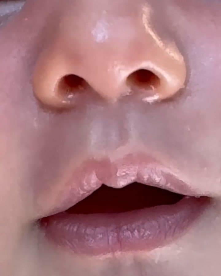 Calu Rivero capturó la sonrisa de su hija Bee