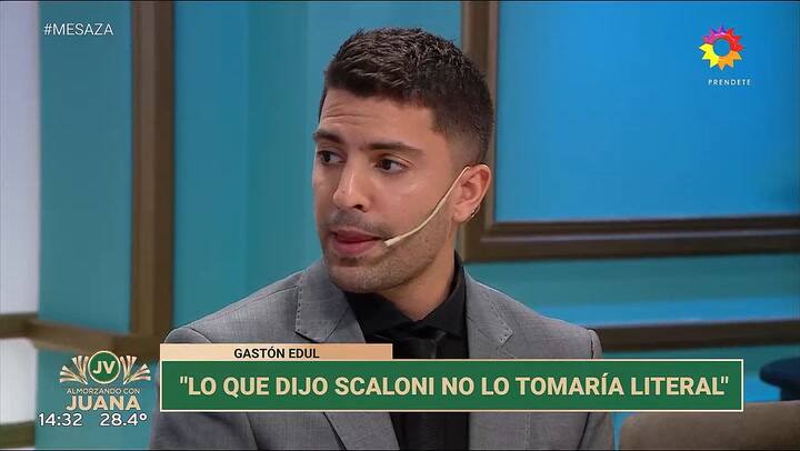 Gaston Edul conto el trasfondo de las polemicas declaraciones de Lionel Scaloni
