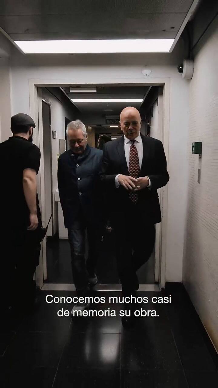 La llegada de Baricco al Teatro Colón