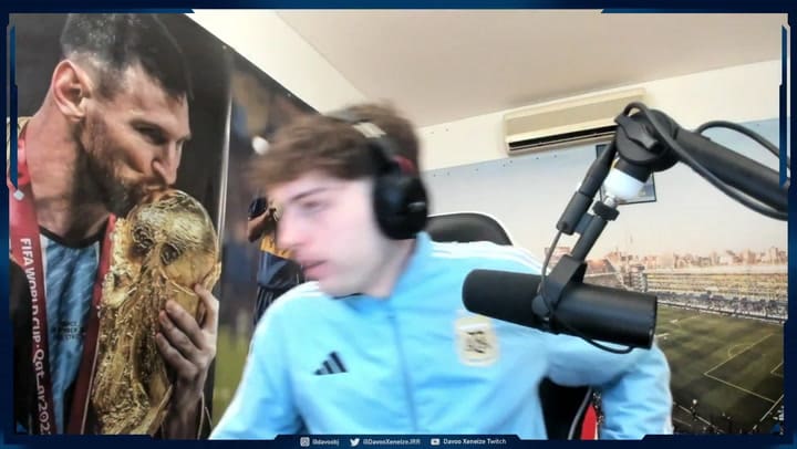 La reacción de Davoo Xeneize tras los incidentes en el partido de Independiente y Universidad de Chile