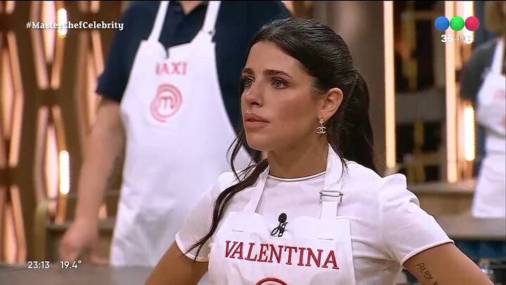 La emoción de Valu Cervantes en MasterChef Celebrity