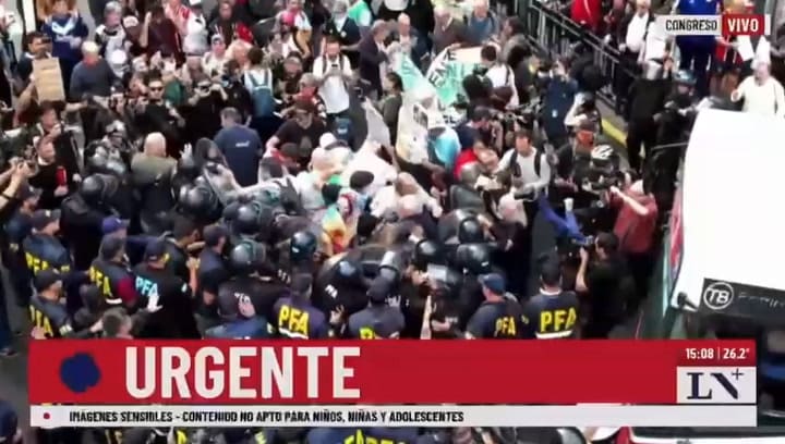 Incidentes en el Congreso