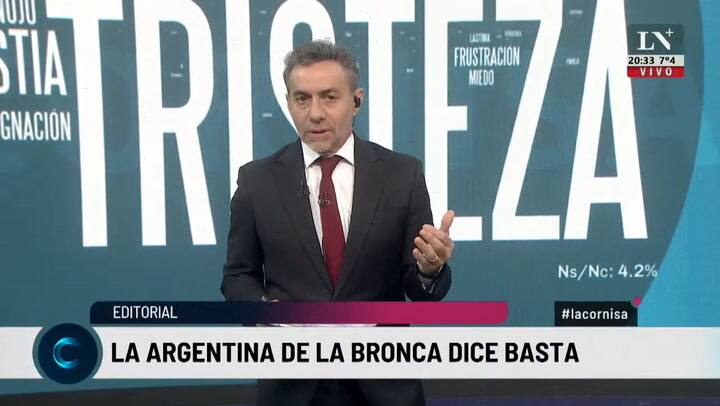 Alerta: ¿Puede cualquier chispa 'incendiar' la Argentina?. El editorial de Luis Majul