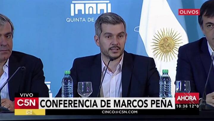 Peña anunció la salida de los ministros que serán candidatos