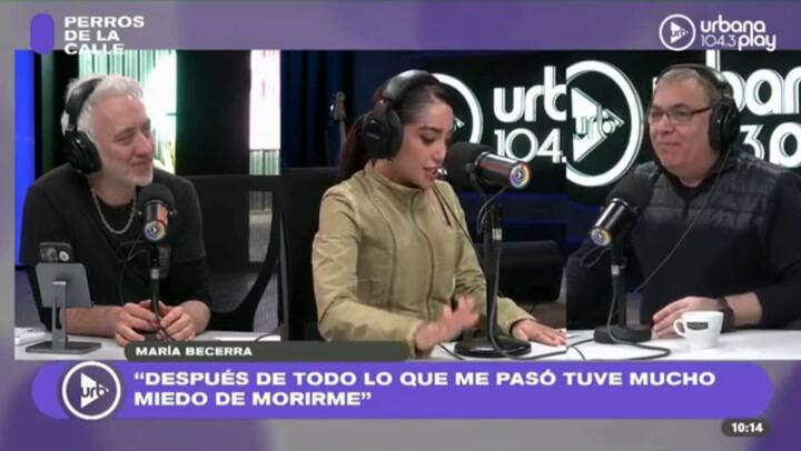 La intervención de Gabriel Rolón con María Becerra