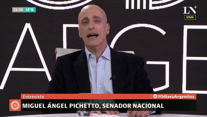 Entrevista a Miguel Ángel Pichetto, senador nacional