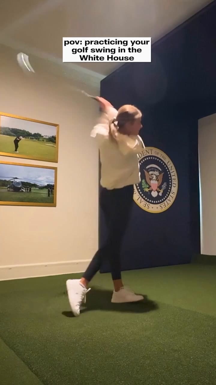 Quién es Kai, la nieta influencer de Donald Trump que debuta en la elite del golf
