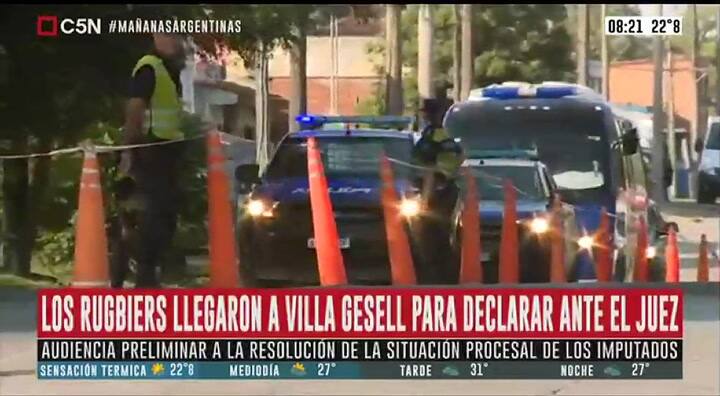 Los 8 imputados por el crimen de Fernando ya están en el juzgado