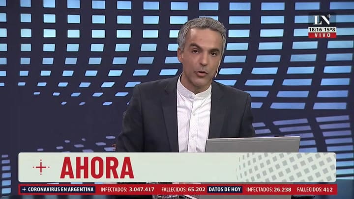 El divertido ida y vuelta de Feinmann con su columnista