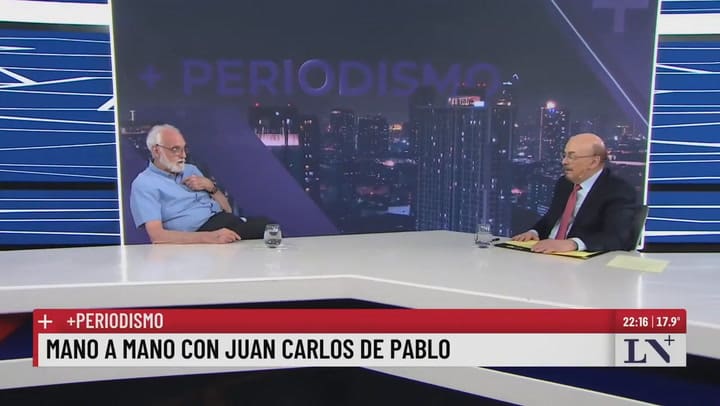 Juan Carlos De Pablo El PBI Dejó De Crecer A Mediados De Años